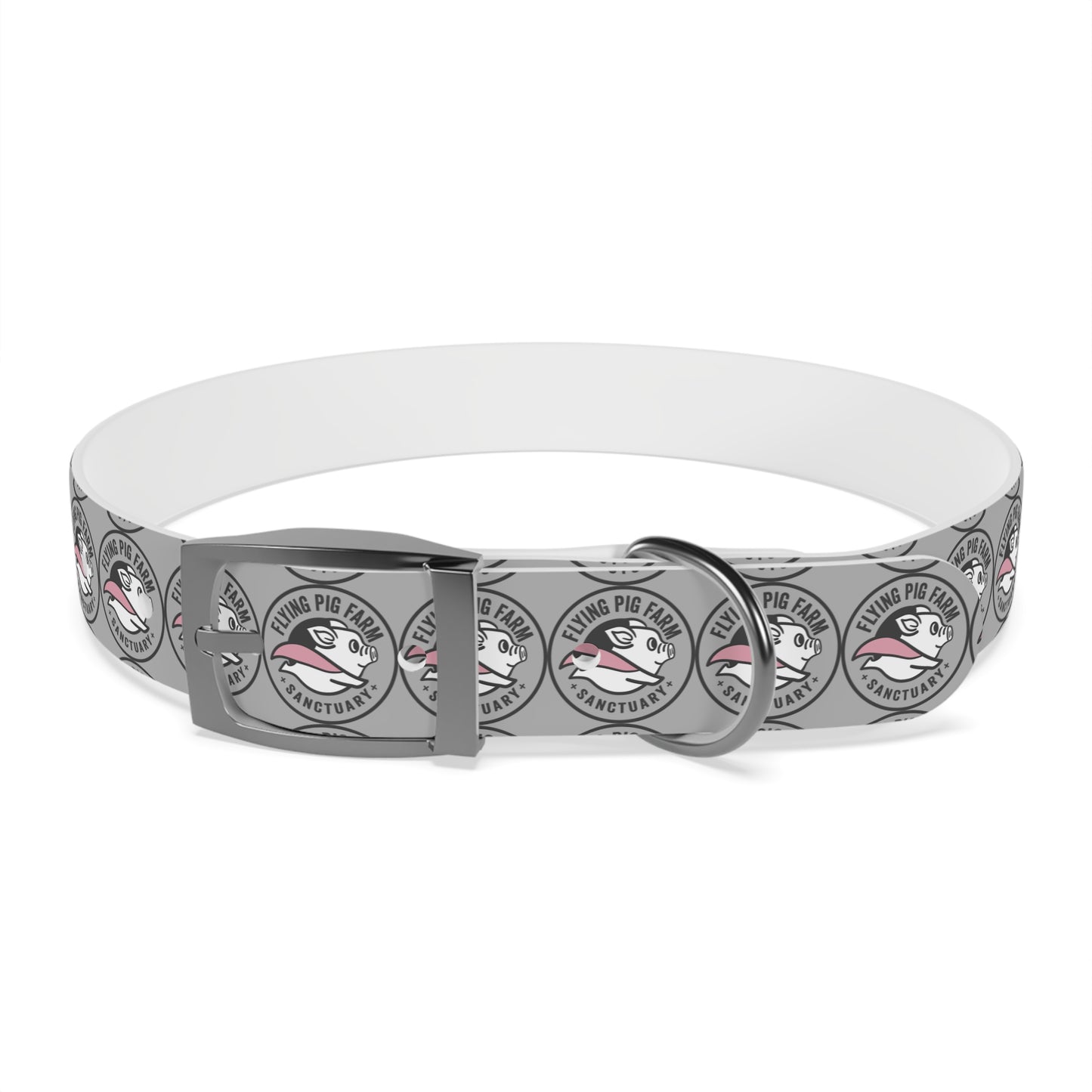 Flying Pig Farm Sanctuary Dog Collar